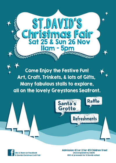 St-Davids Christmas Craft Fair Poster