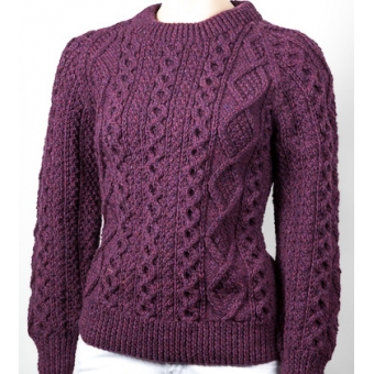 Aran Handknit Sweaters for Women