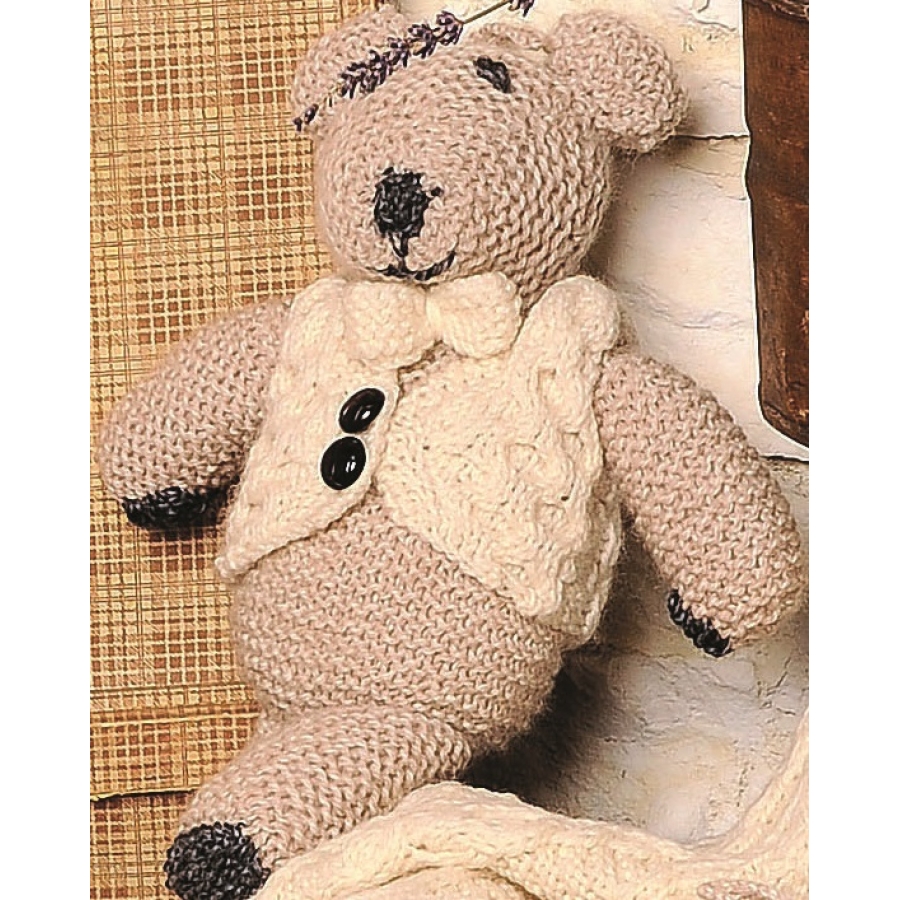 Aran Wool Teddy Bear