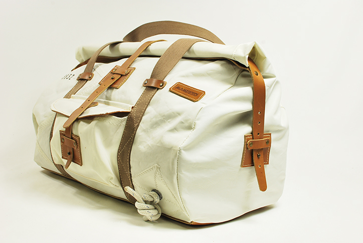 Luxury Bags from Upcycled Sails and Leather by Mamukko