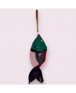 Tropical Funky fish Greens, reds, pinks, yellow. Product thumbnail image