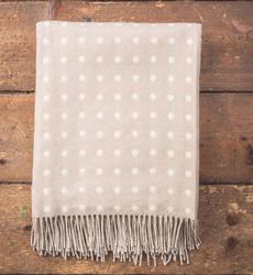 Bone Spot Throw by Foxford Woollen Mills. Product thumbnail image