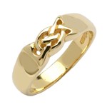 Celtic Knot Ring in Silver or Gold. Product thumbnail image