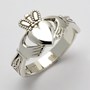 Ladies Trinity Knot Claddagh Ring. Product thumbnail image