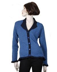 Wool Cardigan Fleur de Lis. Product thumbnail image