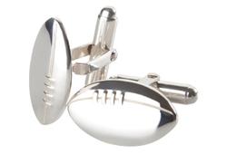 Rugby Ball Cufflinks by Saba. Product thumbnail image