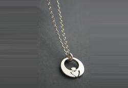 Claddagh Floating Pendant by Eileen Moylan. Product thumbnail image