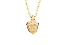 Gold Acorn Necklace by Chupi. Product thumbnail image