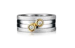 Diamond Stacking Ring by Yvonne Ryan. Product thumbnail image