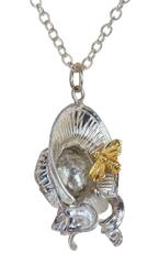 Bee in Your Bonnet Pendant by Elena Brennan. Product thumbnail image