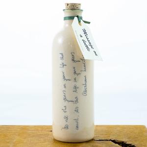 Message on a Bottle: Abraham Lincoln - It's not the years in your life.... Product thumbnail image